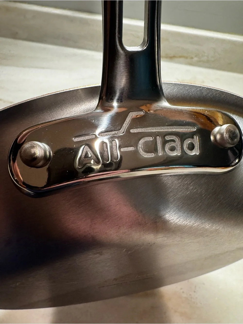 RARE All-Clad C3 Copper Test Pan 10” Prototype Experimental Skillet USA Unique